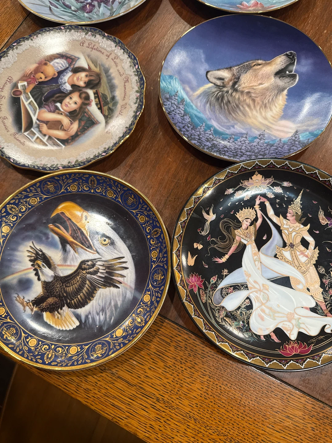 Set of 6 Decorative Collector Plates - photo 3