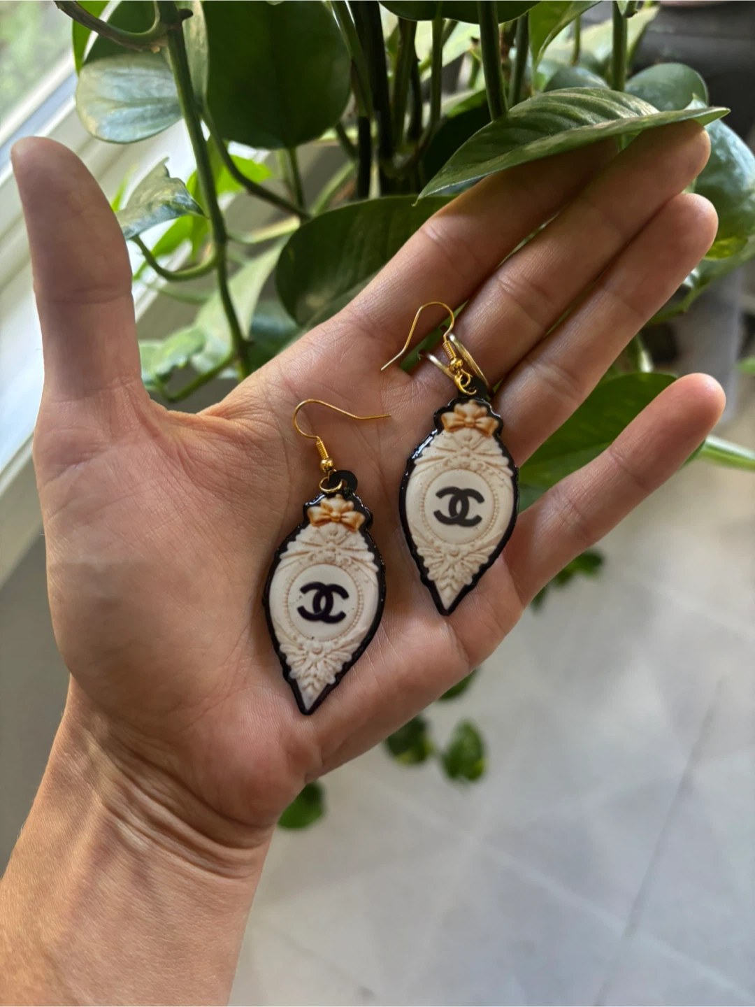 Christmas earrings