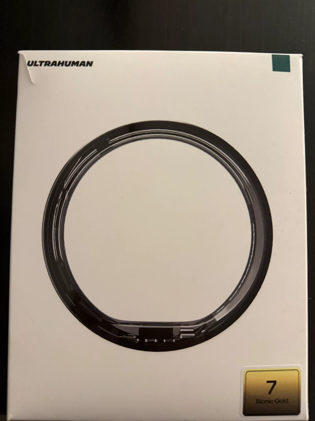 Ultrahuman Ring AIR – Size 7 – Gold - photo 5