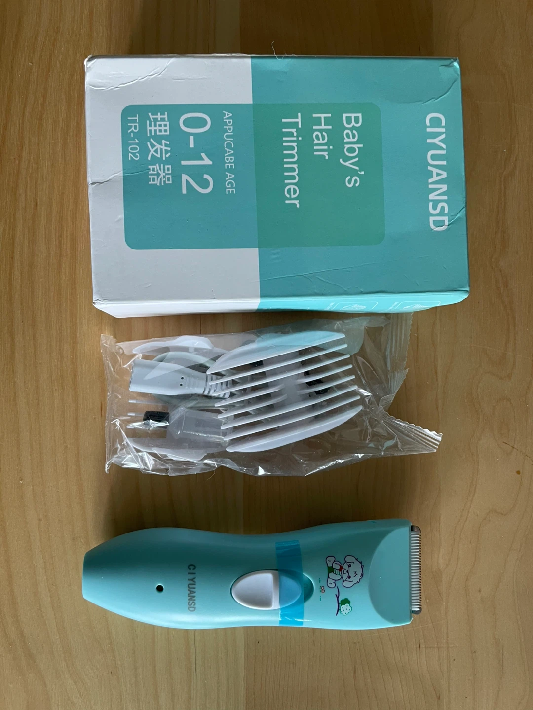 (Unused)CIYUANSD Baby Hair Trimmer TR-102