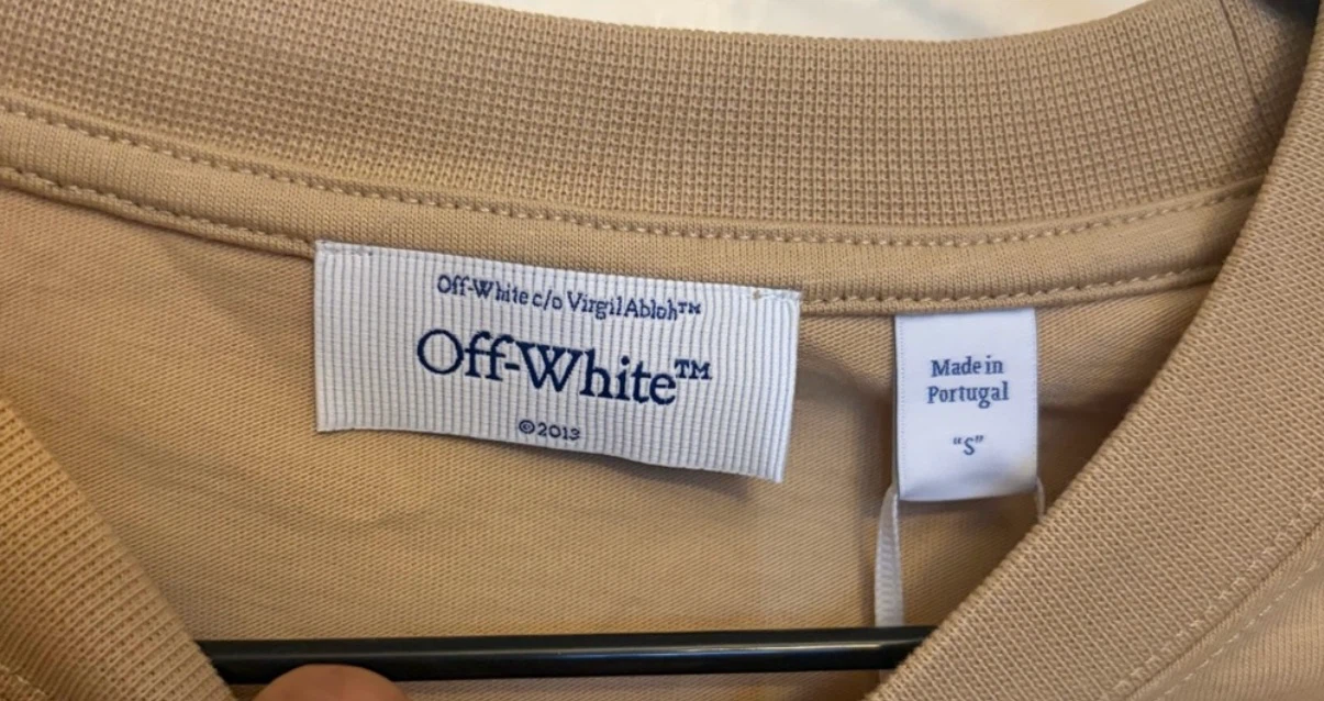 Off-White Slim Fit Short Sleeve Cryst Croco Tee - photo 3