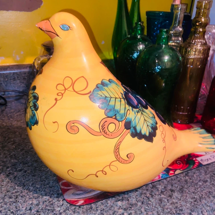 Decorative Hand painted Ceramic Partridge - photo 3
