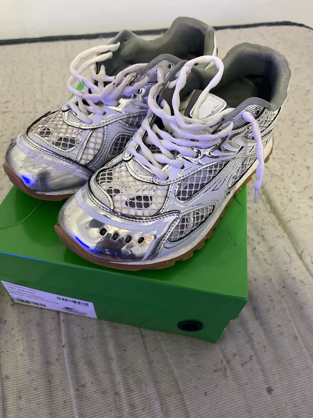Bottega Veneta Orbit Sneakers Size 42