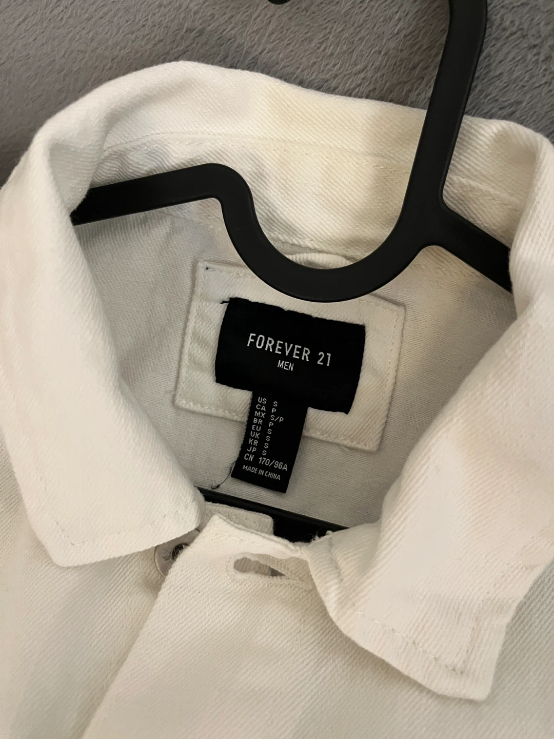 Forever 21 White Denim Jacket - photo 3