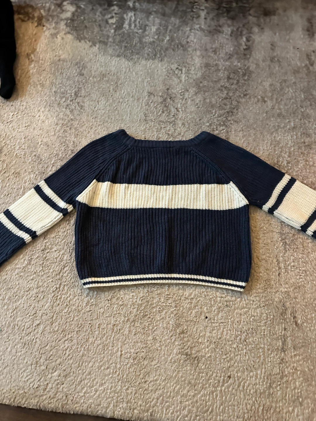 Los Angeles Navy and White Knit Sweater - photo 2