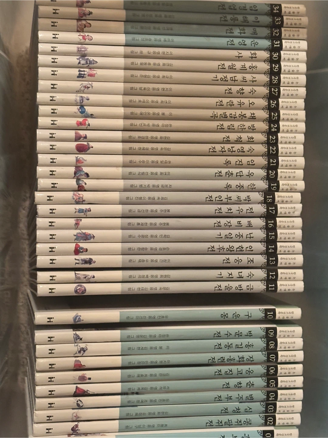 Large Collection of Korean Children's Educational Books