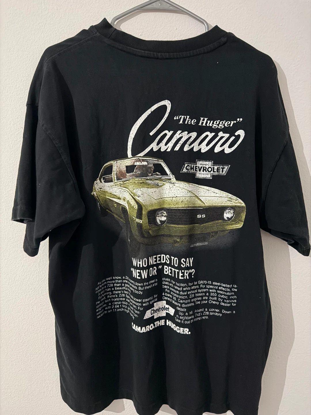 Chevrolet Camaro SS Vintage Graphic T-Shirt - photo 3