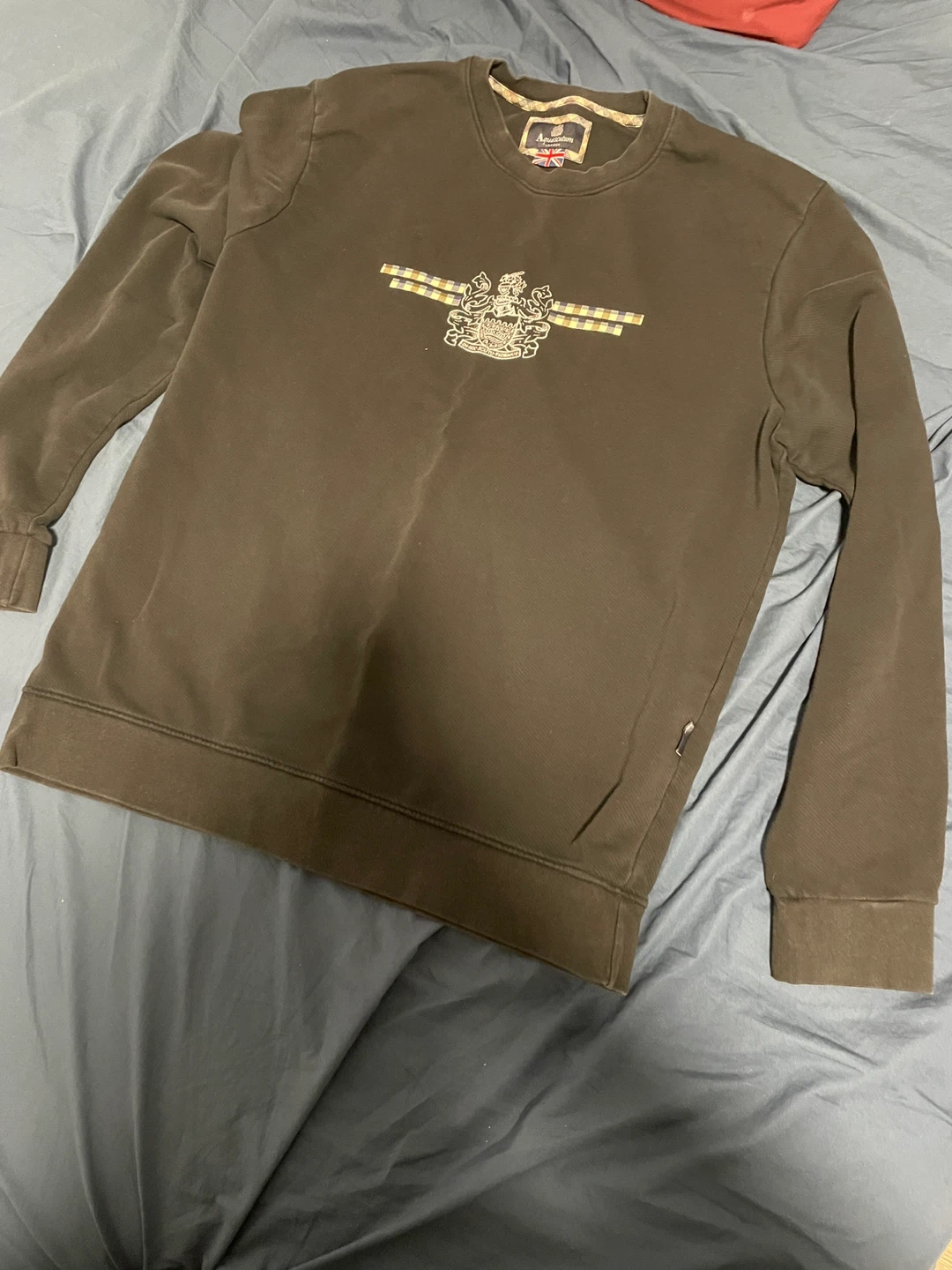 Aquascutum London Brown Sweatshirt