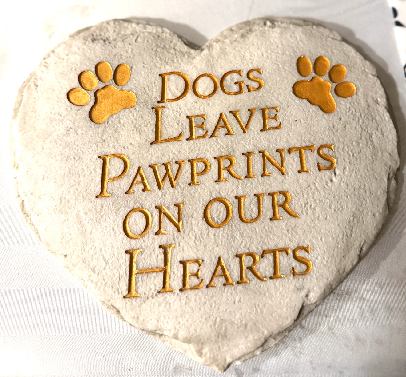 Spoontiques Dogs Leave Pawprints Stepping Stone - photo 3
