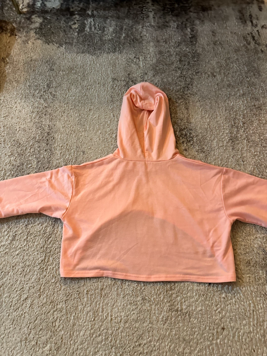 Pink Crop Hoodie - photo 2
