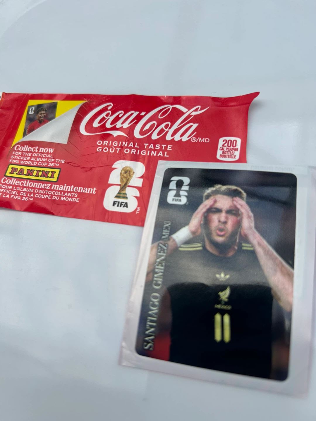 Panini FIFA World Cup 26 Santiago Gimenez Sticker