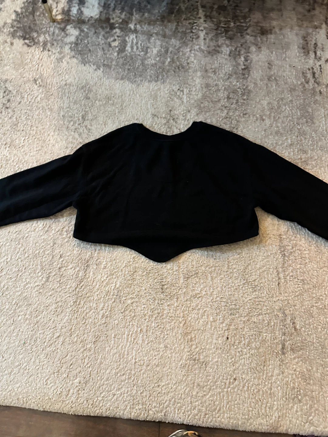 Princeton University Black Cropped Sweatshirt - photo 2