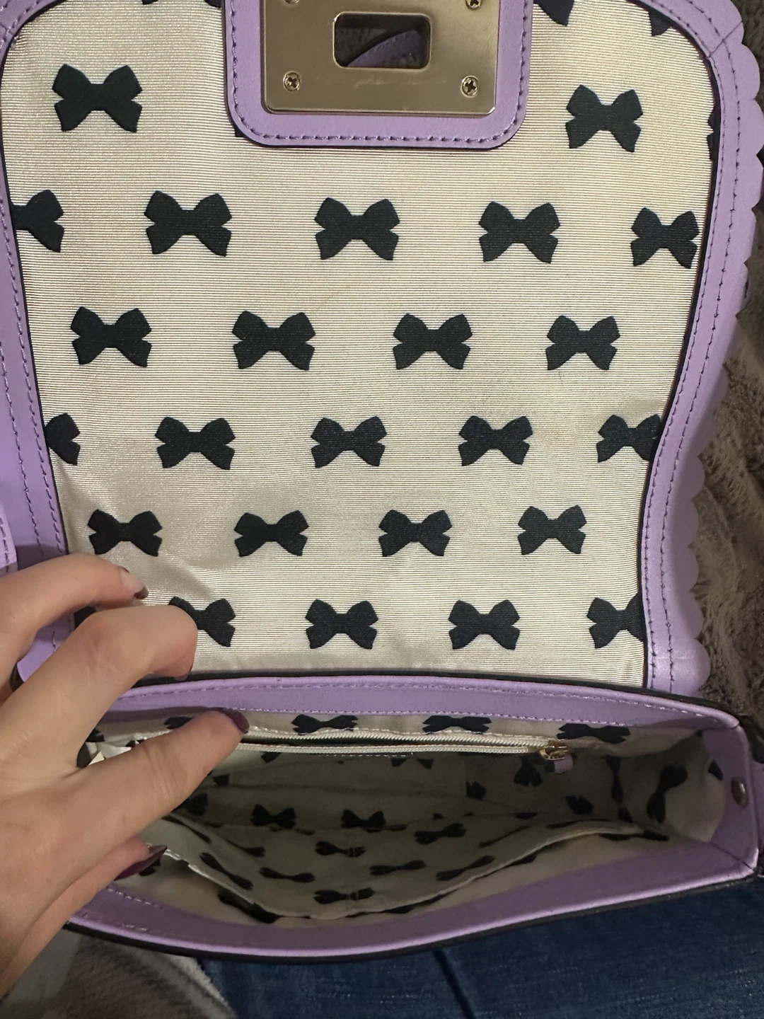 Kate Spade Lavender Crossbody Bag - photo 2