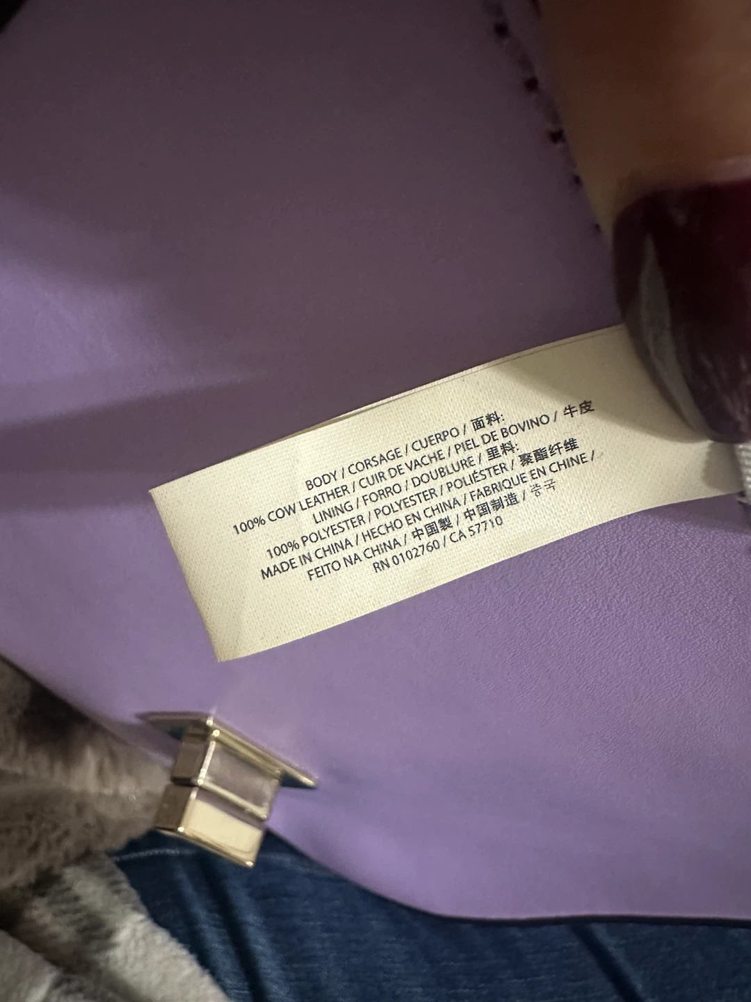 Kate Spade Lavender Crossbody Bag - photo 5