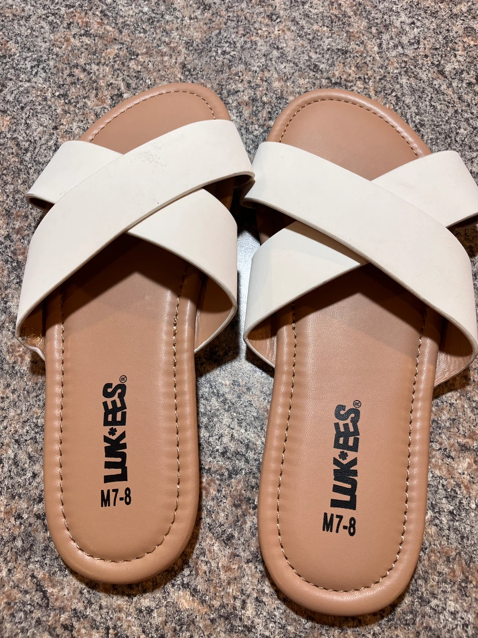 Lukees by Muk Luks Crisscross Sandals