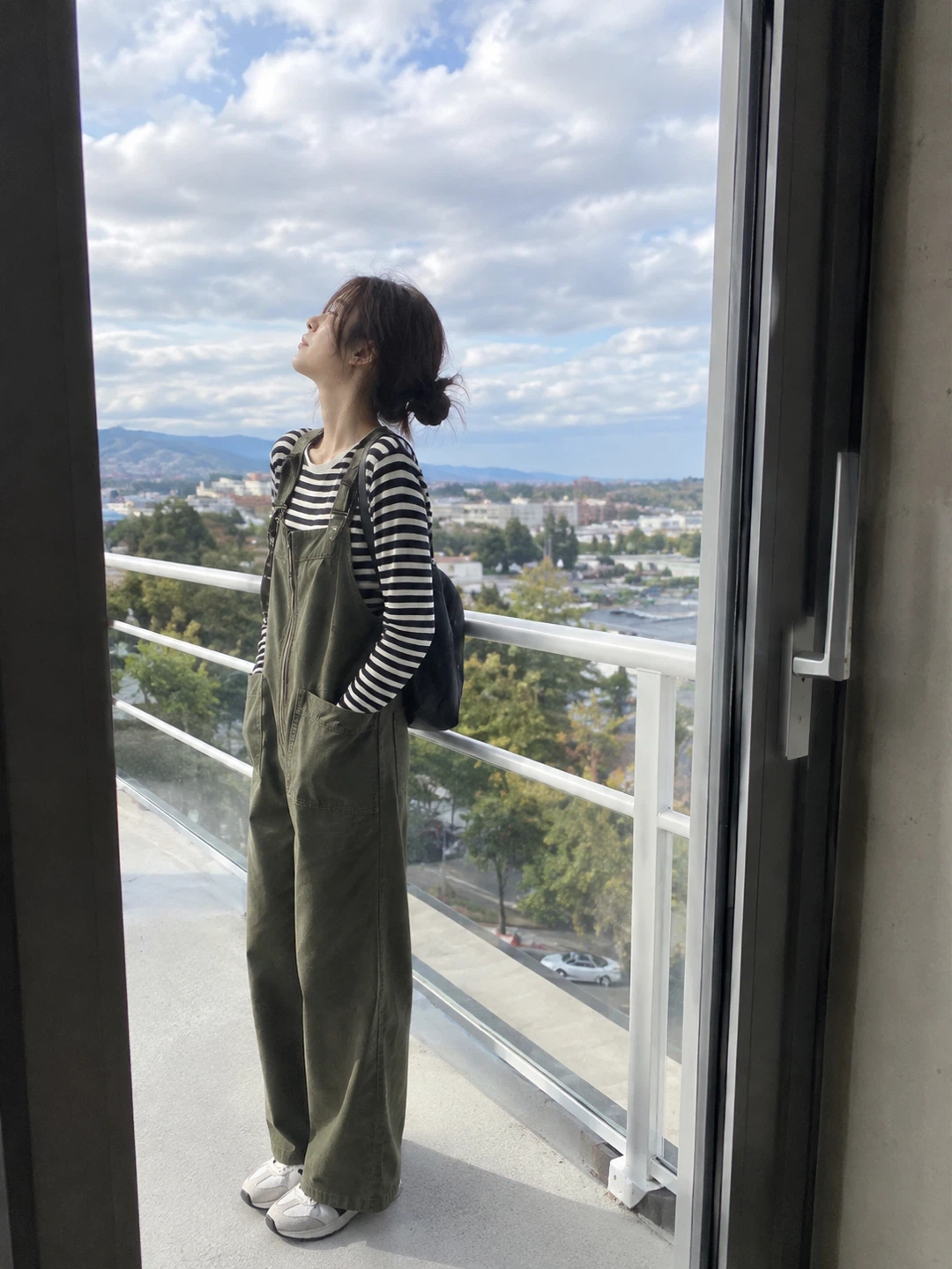 Olive Green Fleece Overalls - photo 3