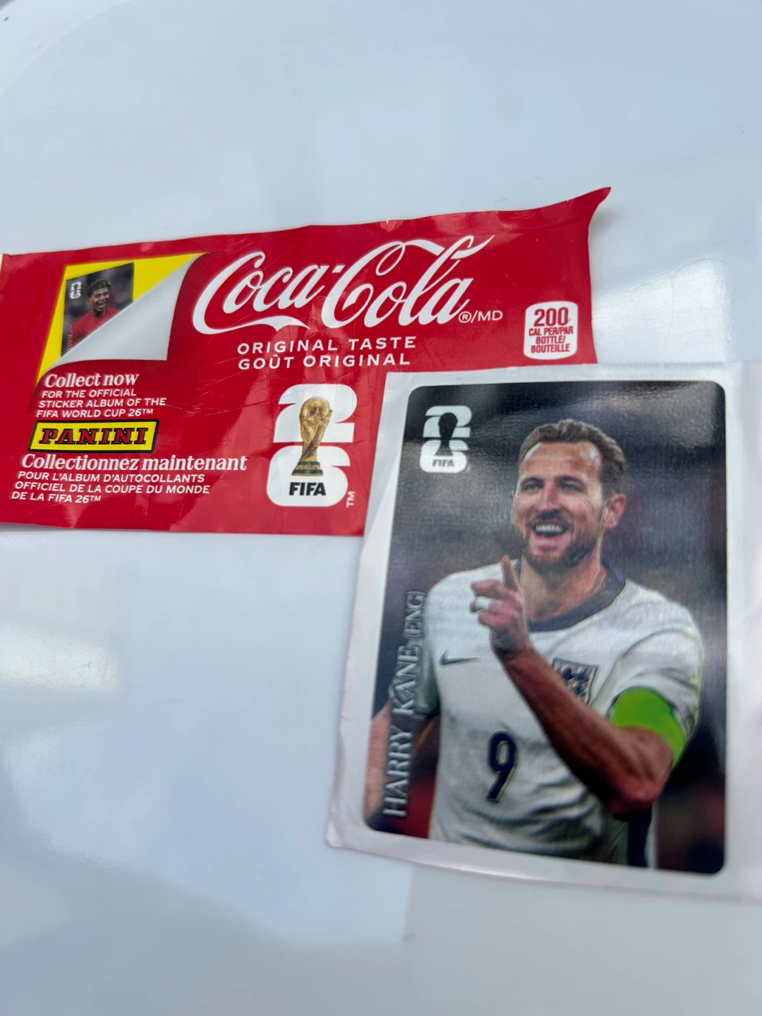 Harry Kane FIFA World Cup 26 Panini Sticker