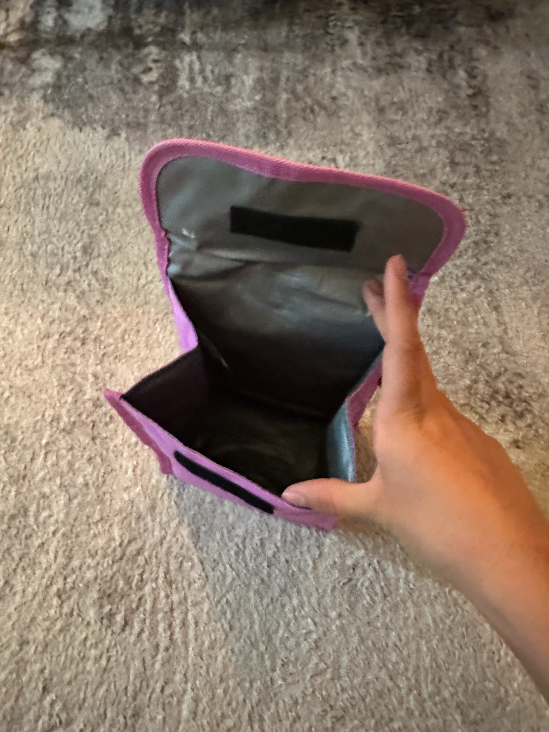 Pink insulated lunch bag - photo 2