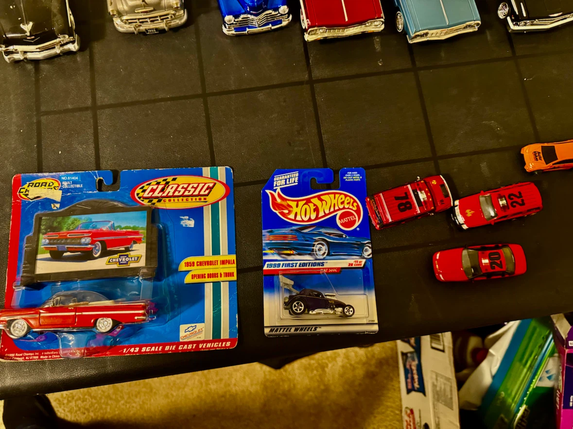 Diecast Hot Wheels and Dub City Cars. $5-$10 each