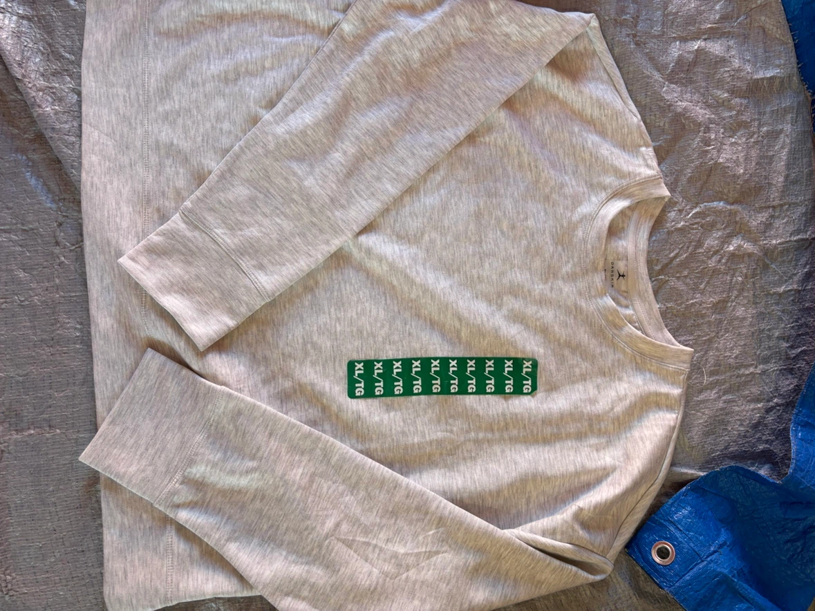 Danskin Long Sleeve Crew Neck Top XL