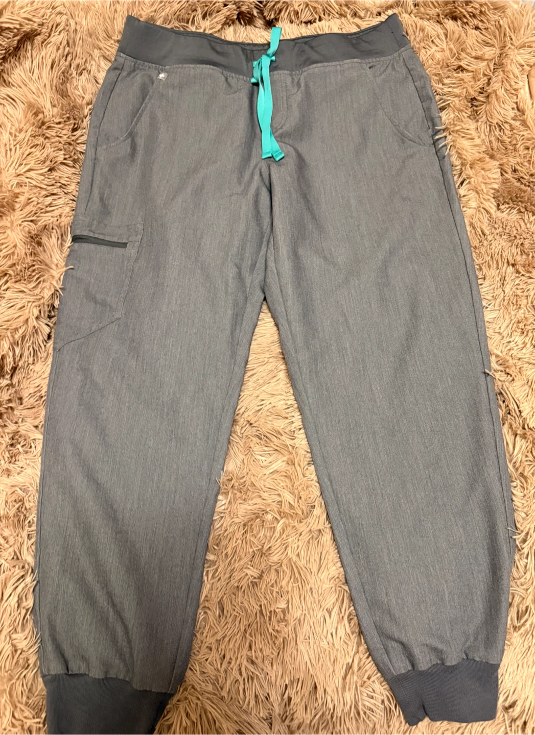 FIGS Jogger Scrub Pants Grey