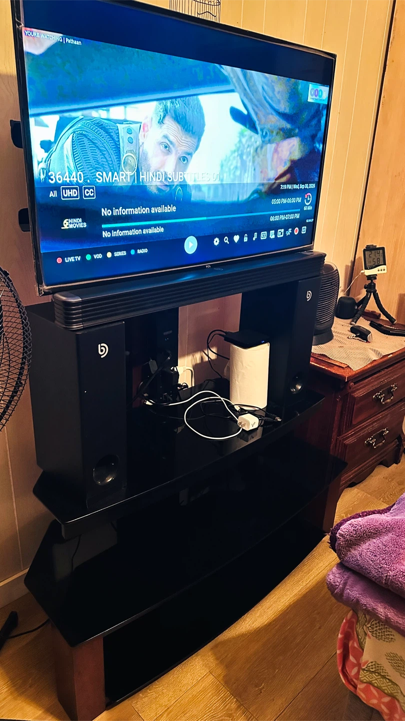 TCL Television with Soundbar System