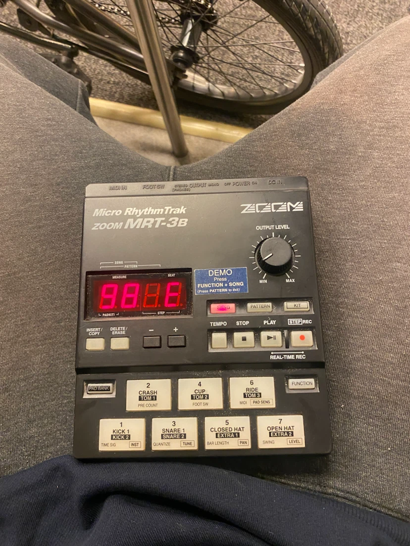 Zoom MRT-3B Micro RhythmTrak drum