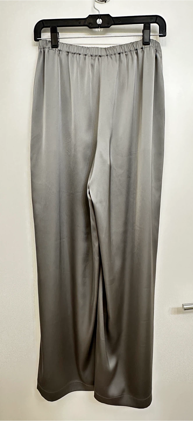 DKNY High-Rise Satin Pull-On Pants - photo 2