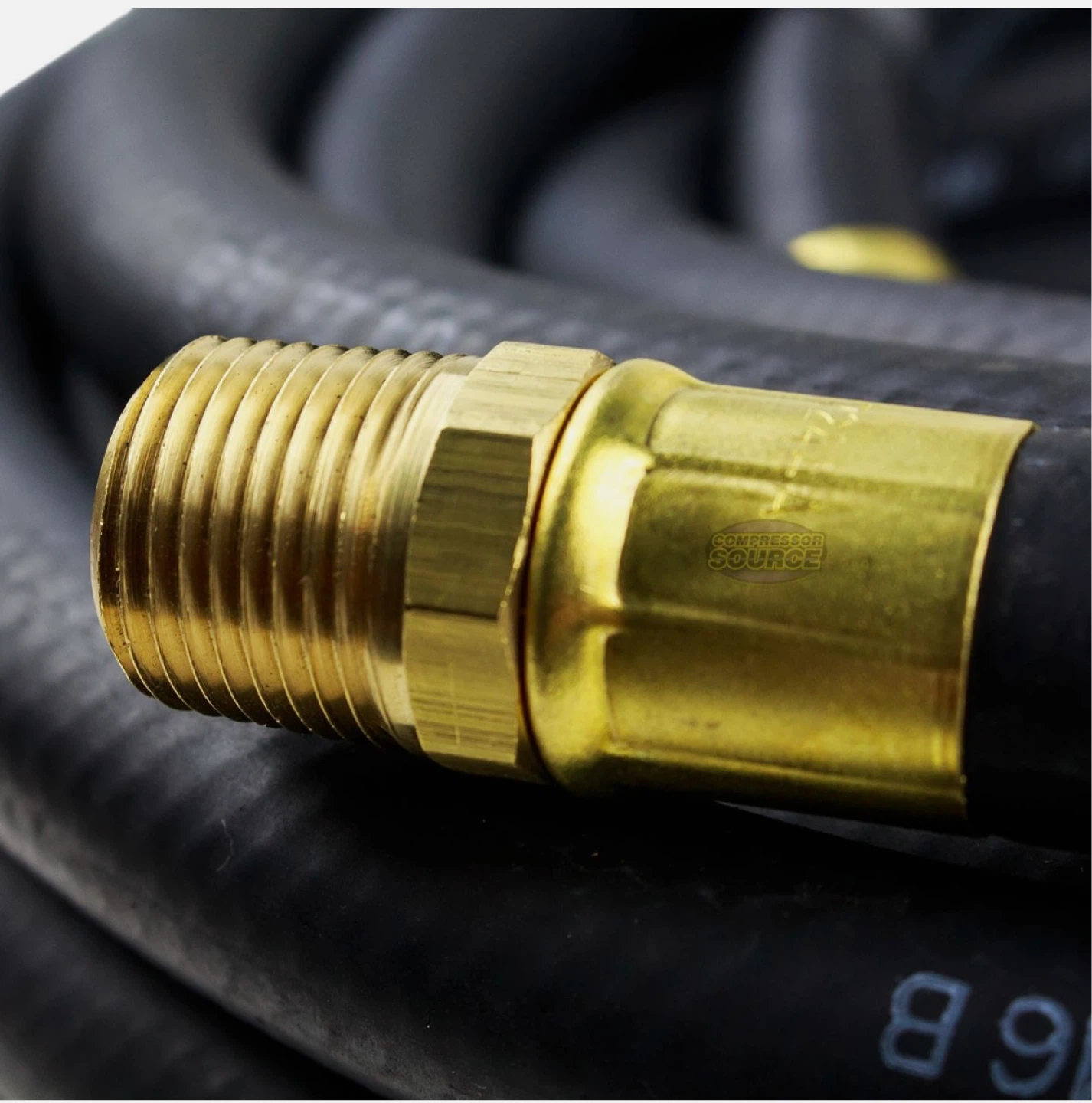 Goodyear 50' x 1/2" Rubber Air Hose - photo 3
