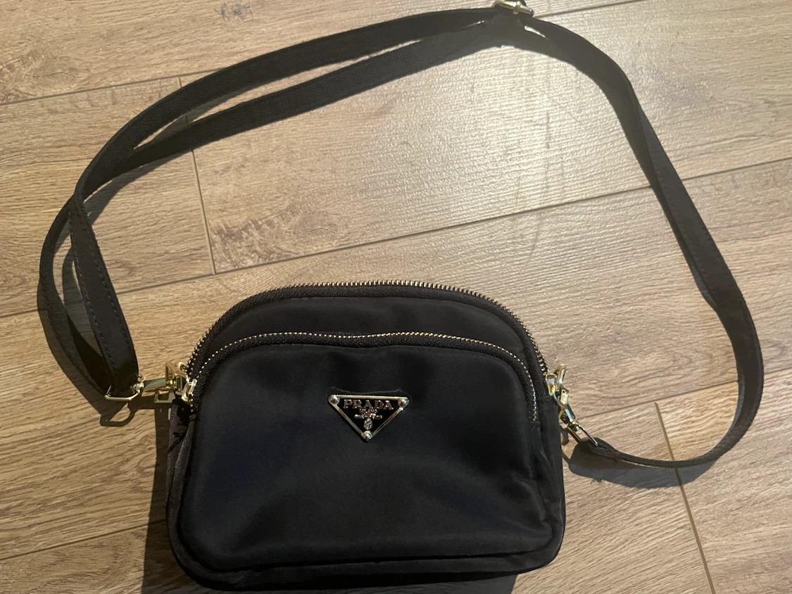 Prada nylon crossbody bag
