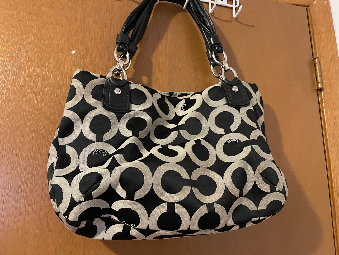 Coach Signature Print Shoulder Bag - photo 2