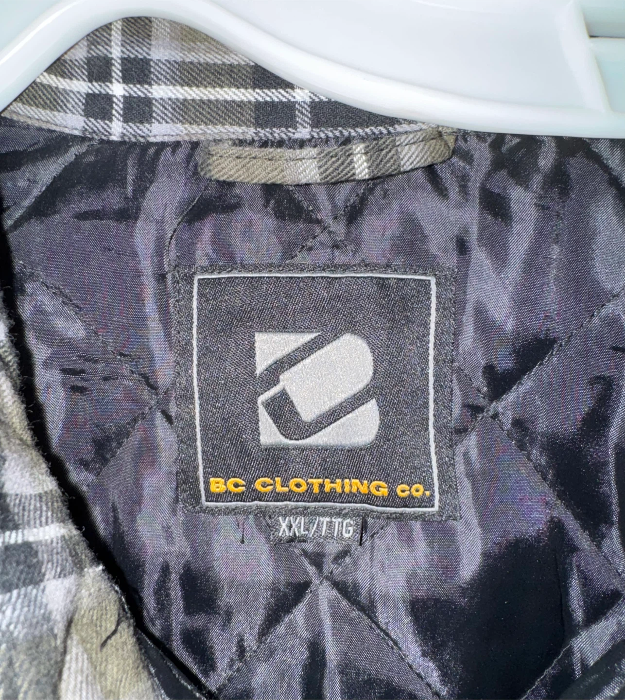 Men’s button down flannel jacket, size XXL, new - photo 2
