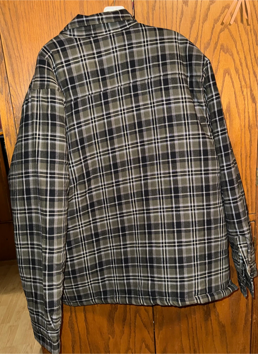 Men’s button down flannel jacket, size XXL, new - photo 3