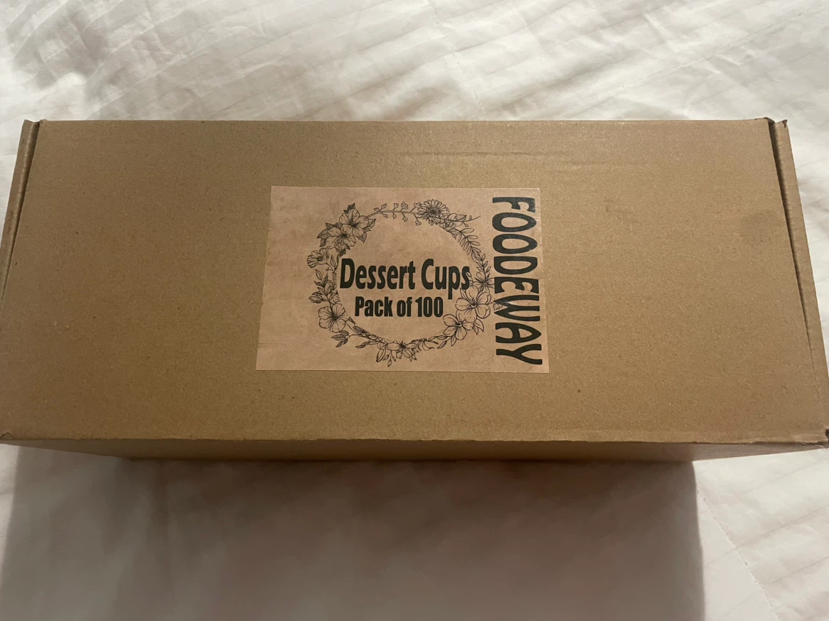 NEW! 100 Pack Dessert Cups with Spoons - photo 3