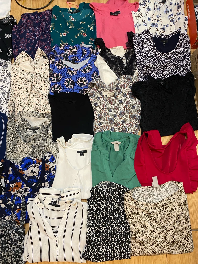 $5 WOMENS OFFICE or GOING OUT BLOUSES❤️💙💜 - photo 3