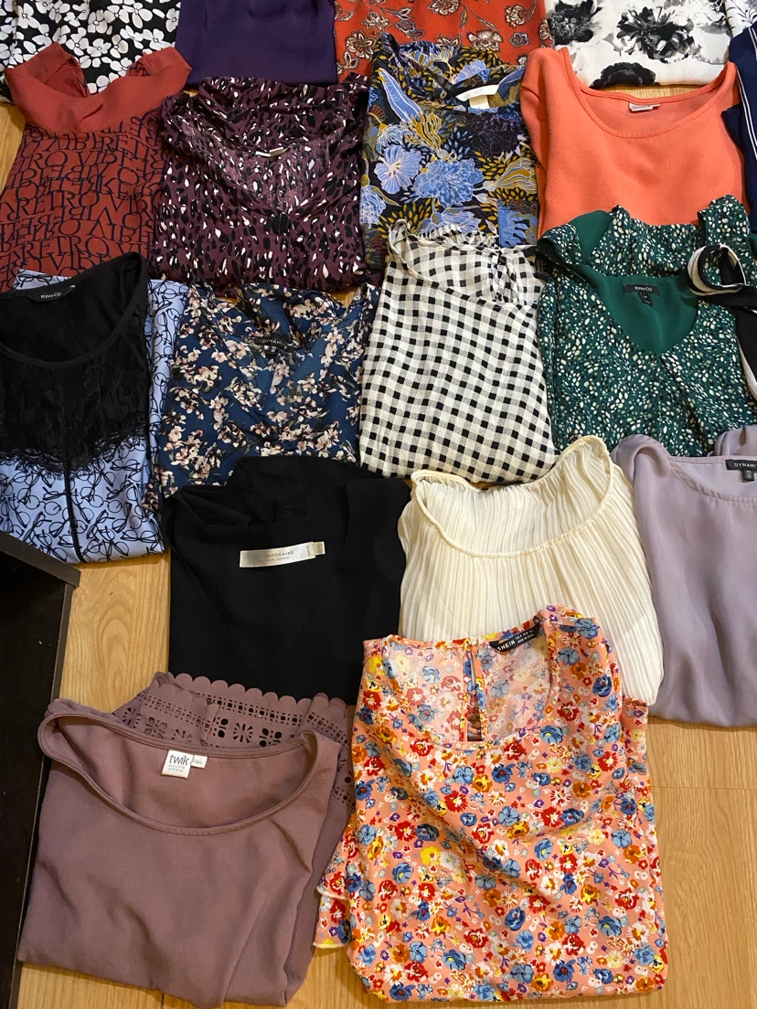 $5 WOMENS OFFICE or GOING OUT BLOUSES❤️💙💜 - photo 4