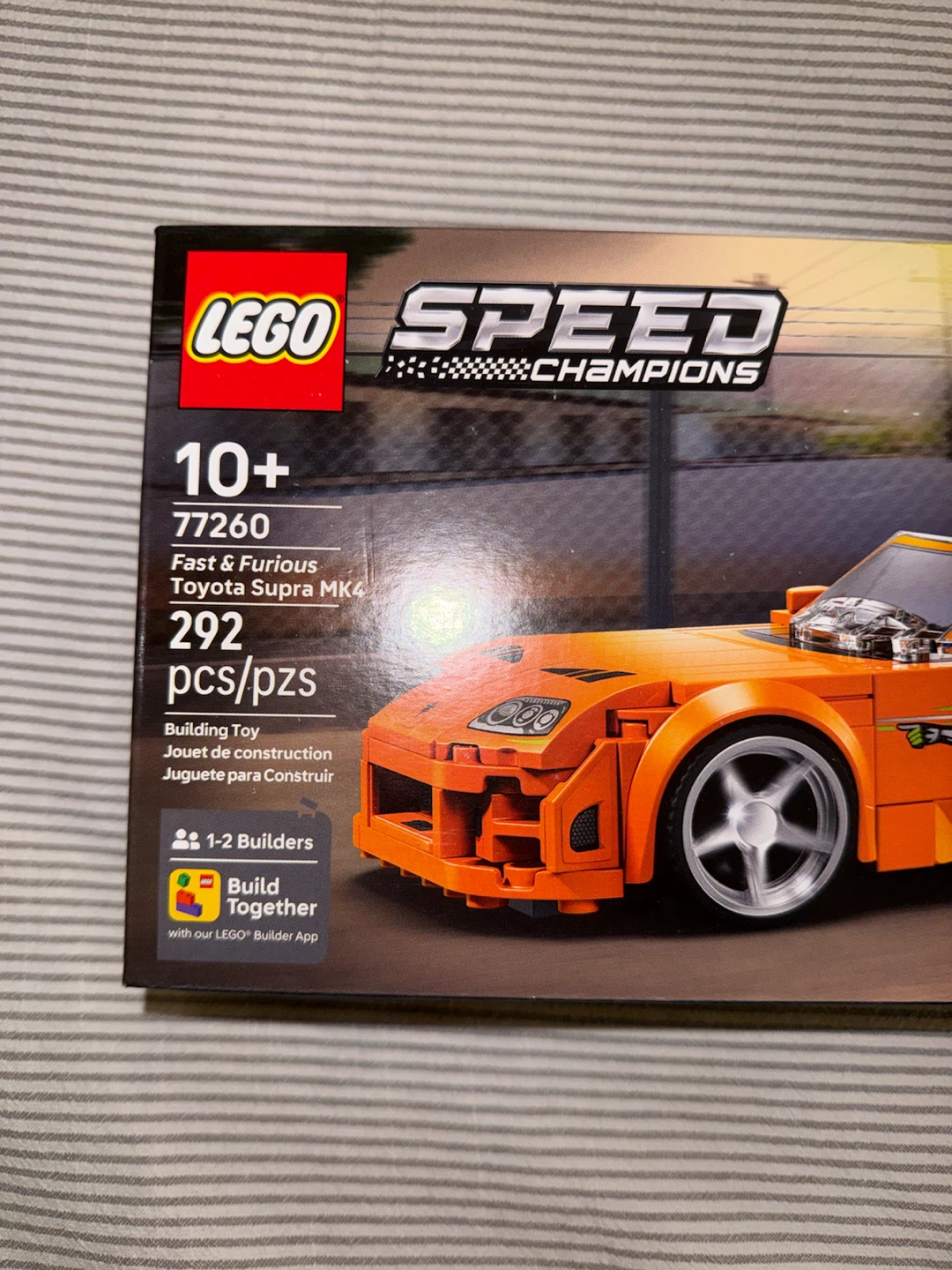 Lego Speed Champions The Fast and The Furious Toyota Supra MK4 - photo 2