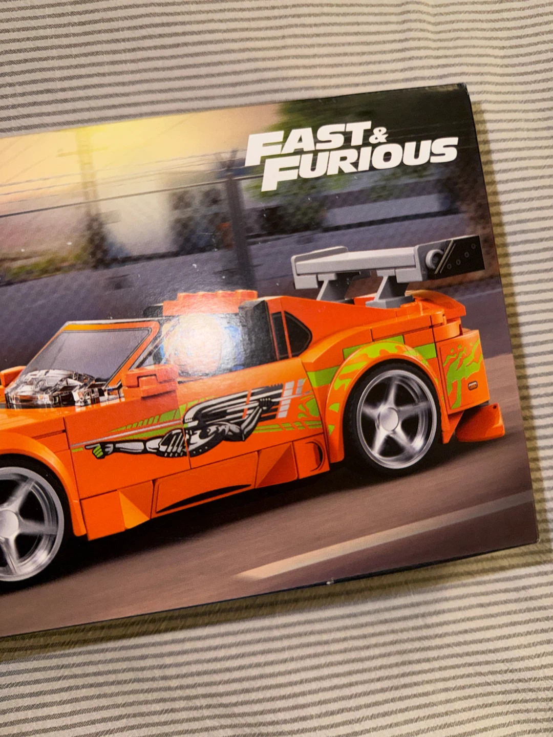 Lego Speed Champions The Fast and The Furious Toyota Supra MK4 - photo 3
