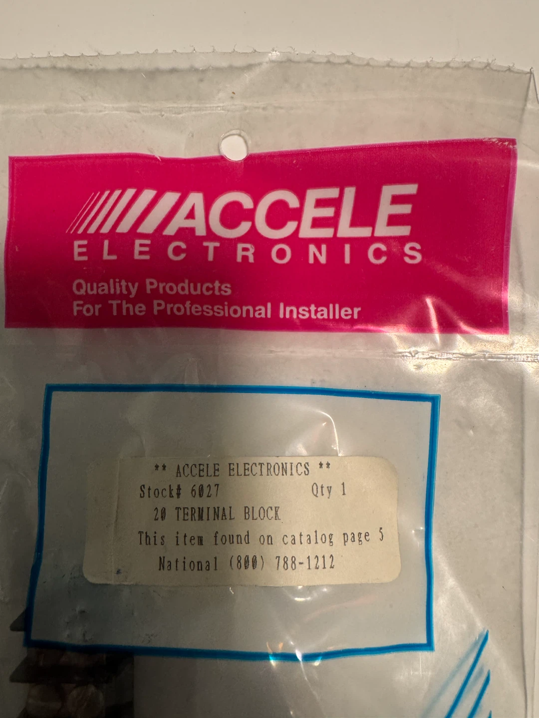 Accele Electronics 20 Terminal Block - photo 3