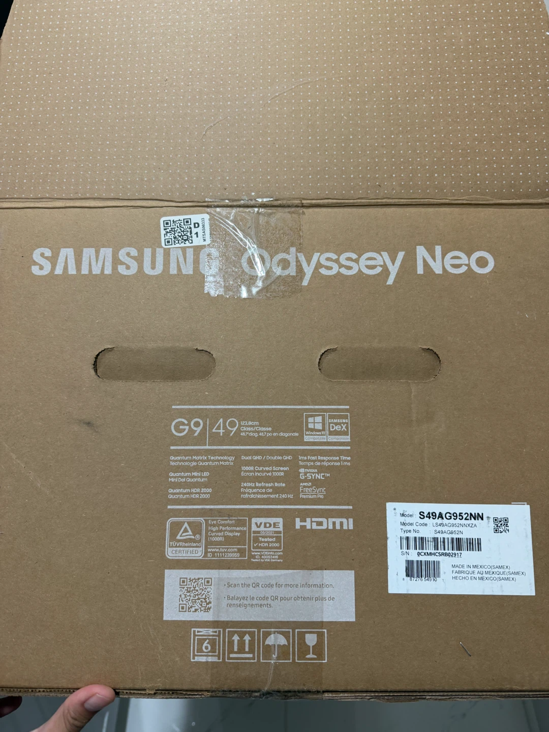 Samsung Odyssey Neo G9 49" Gaming Monitor - photo 3