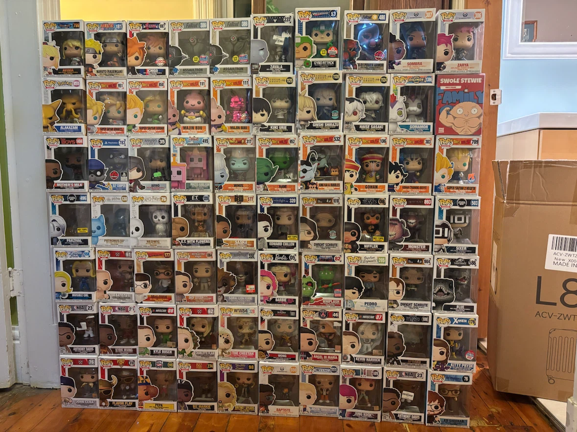Large Collection of Assorted Funko Pop Vinyl Figures - photo 3