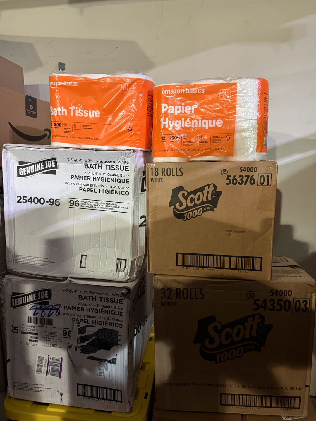 Bulk Buy Toilet Paper! $85 for $165+tax retail 270 rolls total