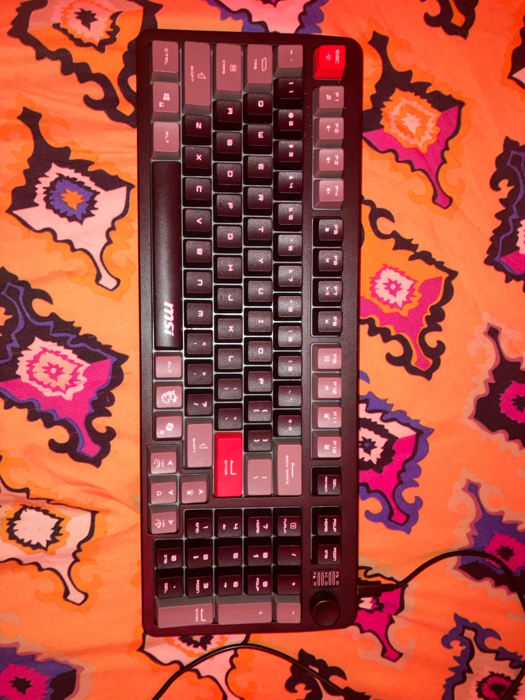 MSI FORGE GK110 Gaming Keyboard