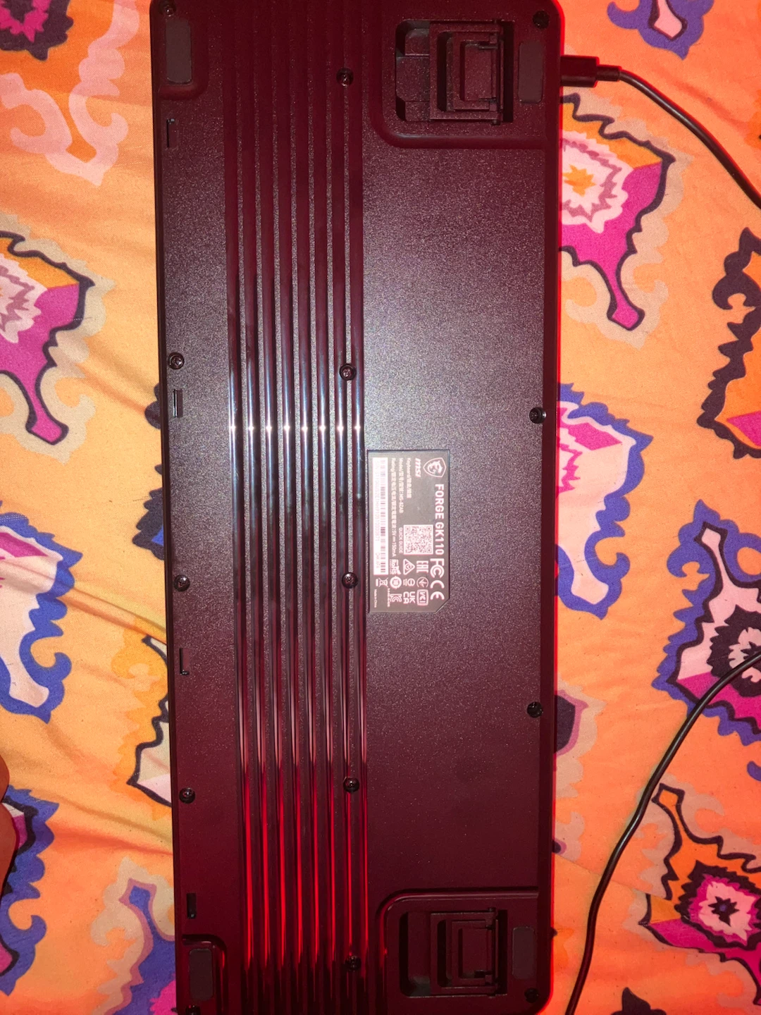 MSI FORGE GK110 Gaming Keyboard - photo 3