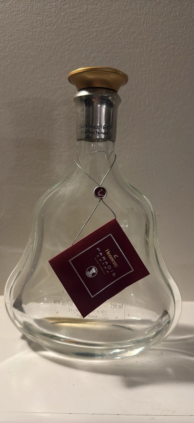 Empty Hennessy Paradis Extra Cognac Bottle - photo 2