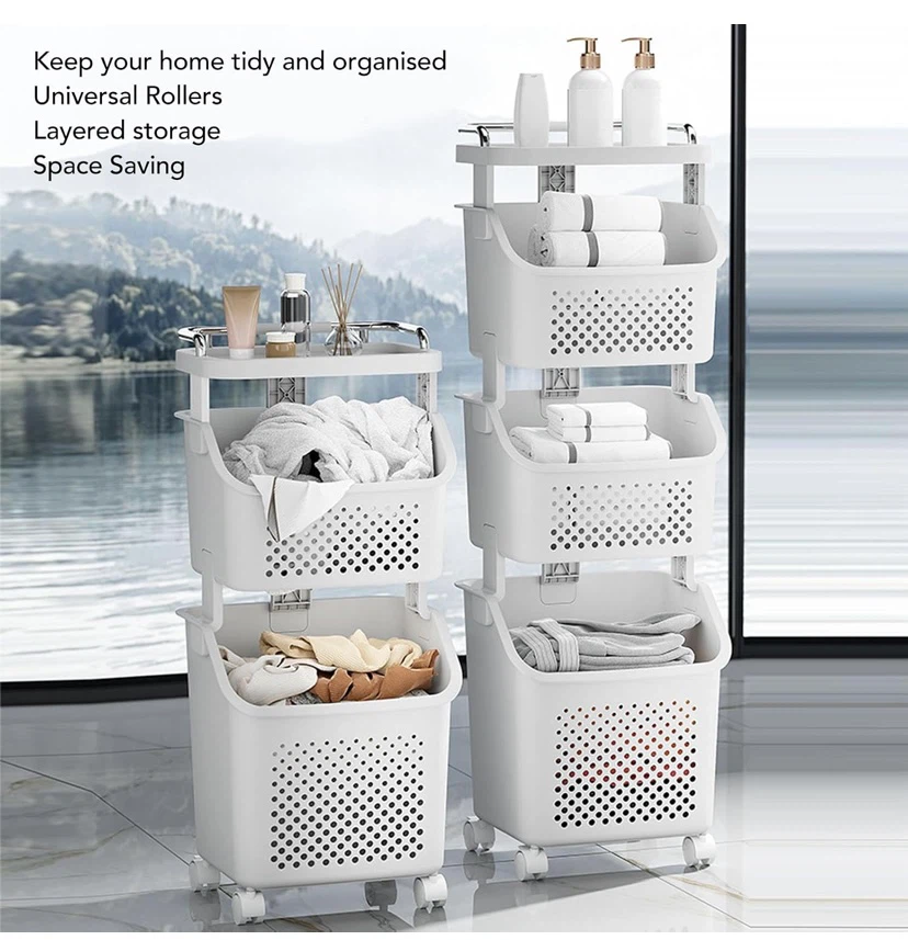 New 3 Tier Rolling Storage Organizer