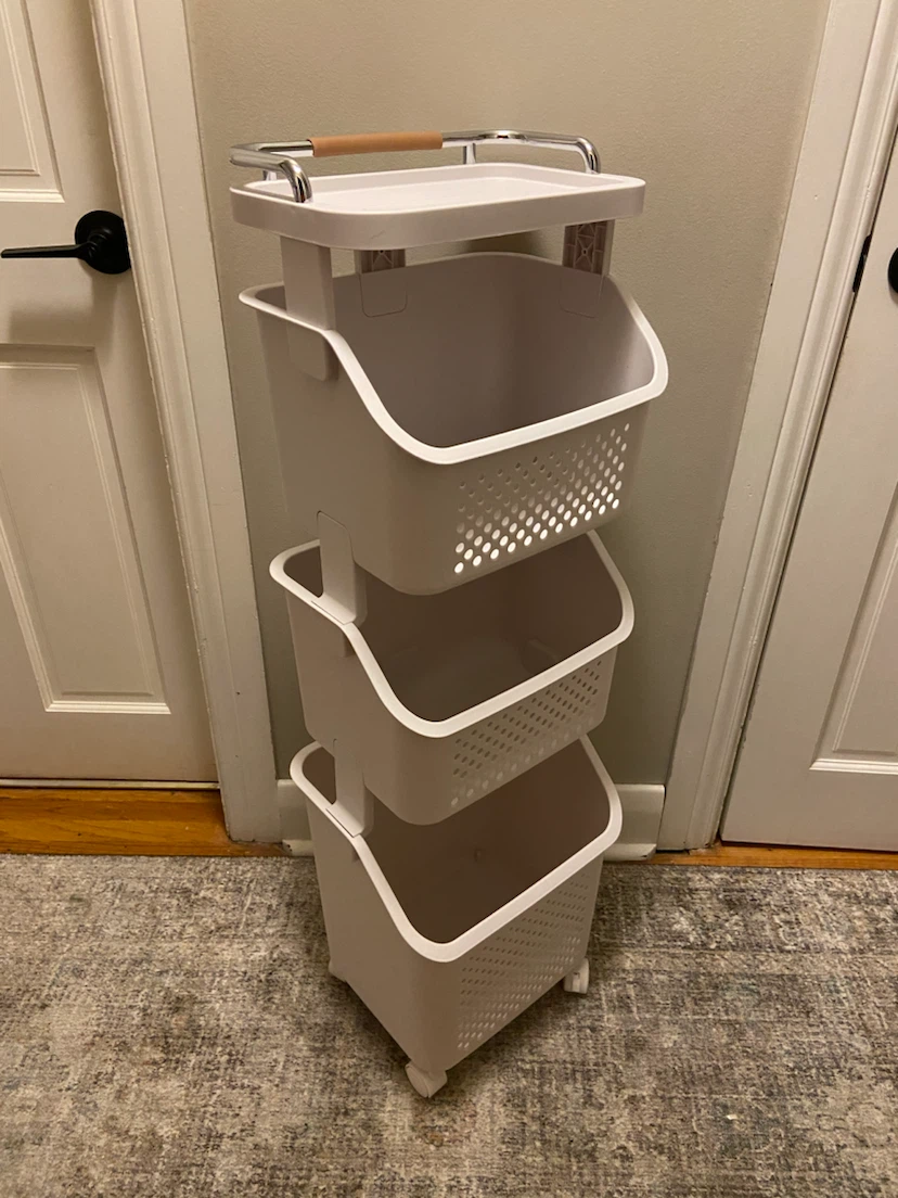 New 3 Tier Rolling Storage Organizer - photo 3