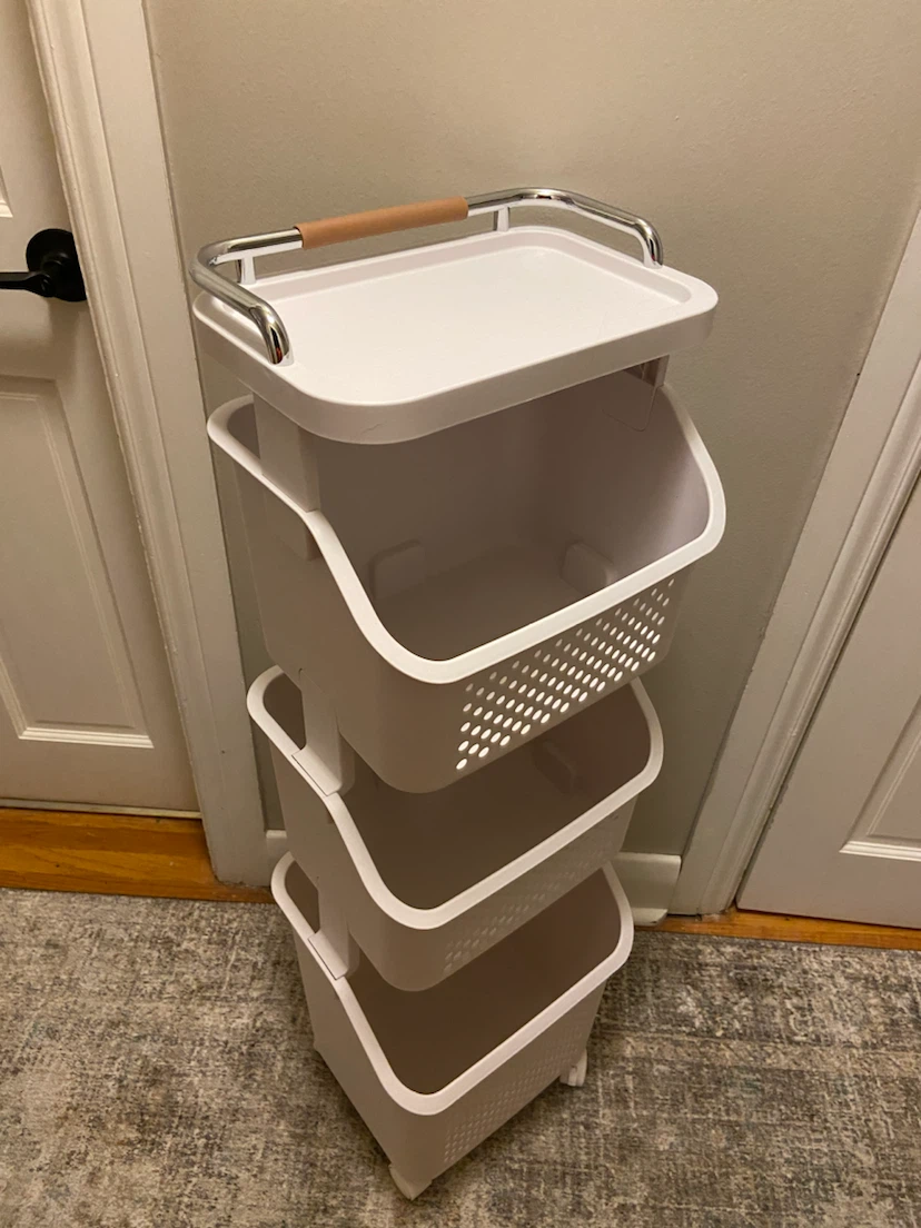 New 3 Tier Rolling Storage Organizer - photo 4