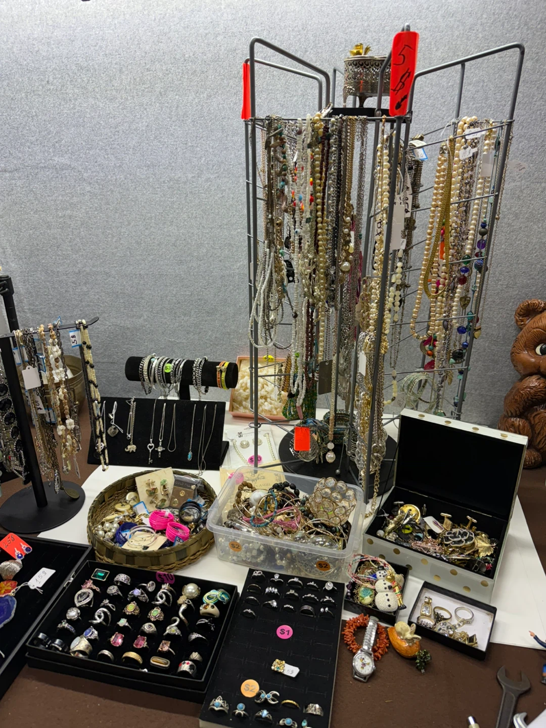 Jewelry Sale - Rings Necklaces Bracelets Brooches