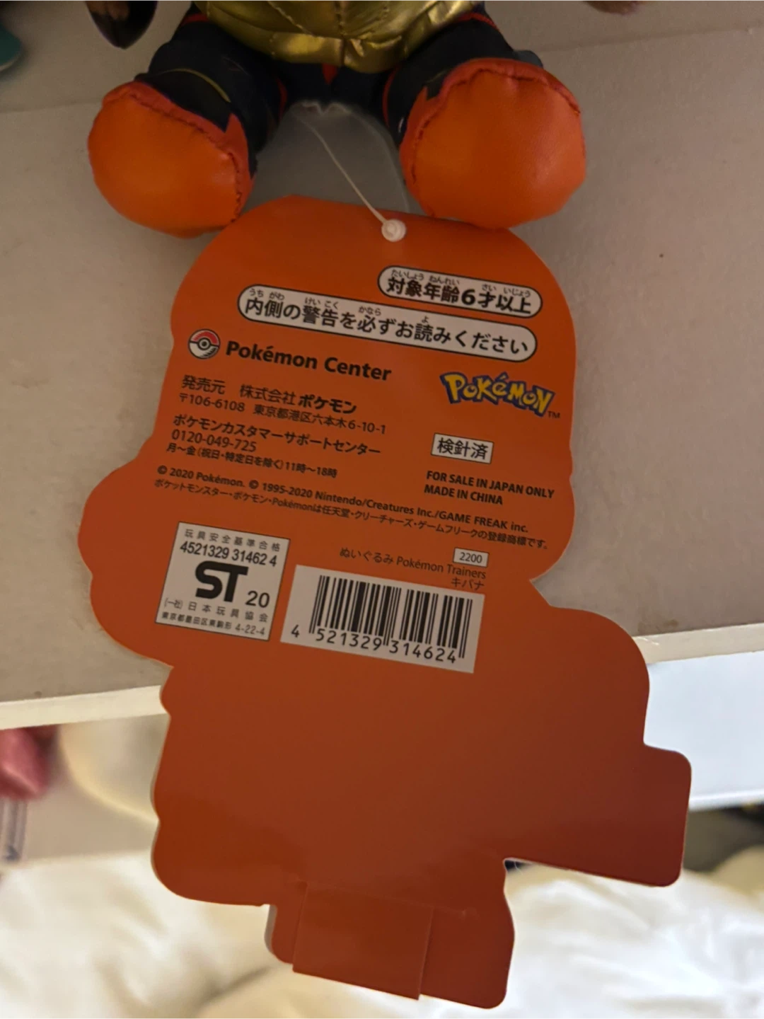 Pokemon trainer plush Raihan NWT - photo 5